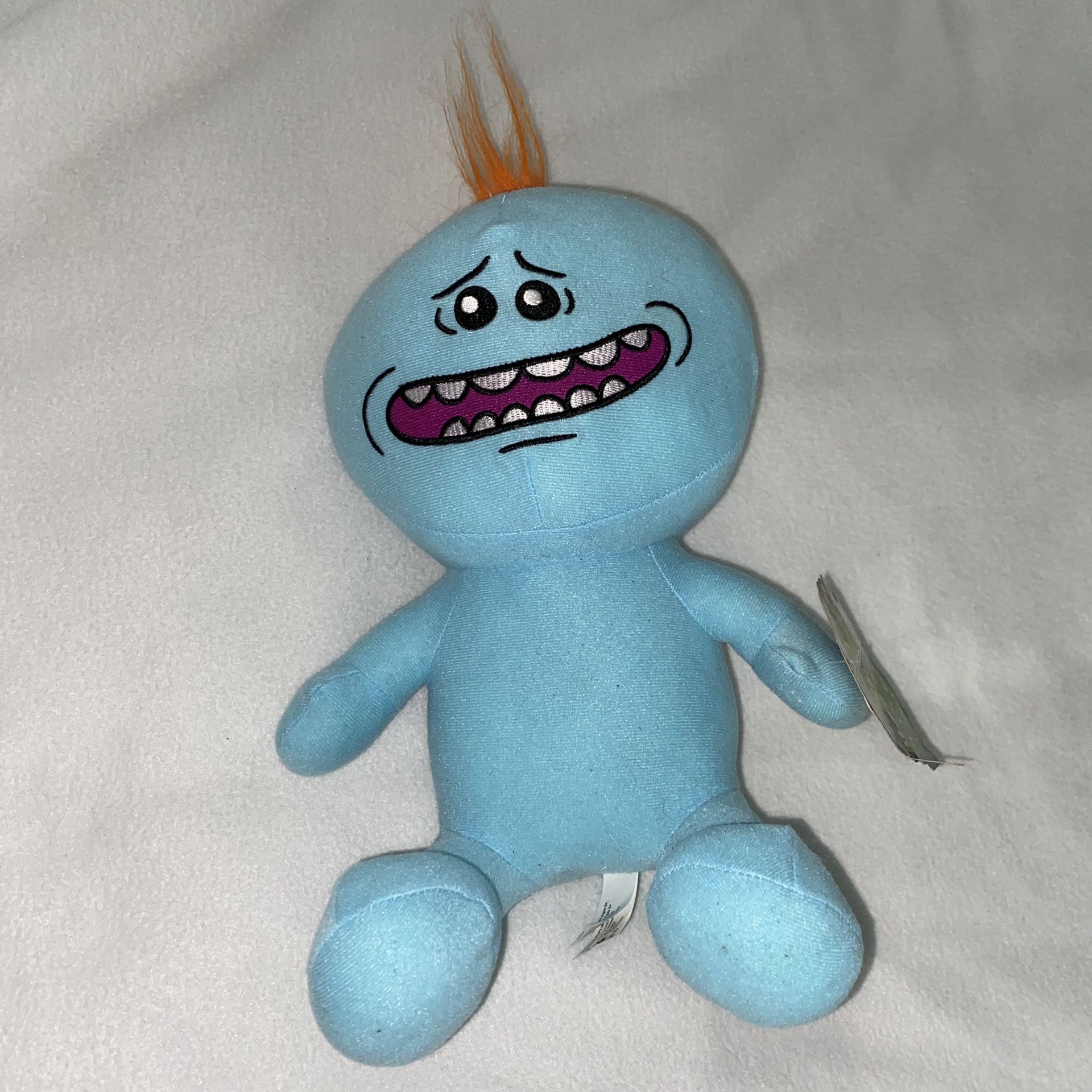 Rick and Morty Plush Mr. Meeseeks 10 Inch Stuffed Animal Toy collectible 