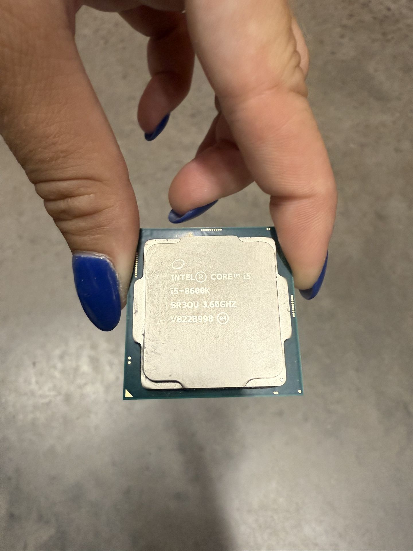 Intel Core i5-8600K 3.6 GHz Processor
