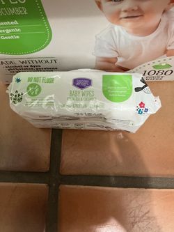 Baby wipes,  11 packages, new