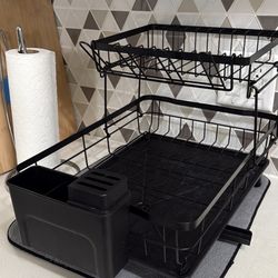 Dish Drying Rack Two Tier 