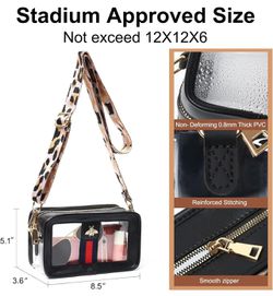 Stadium Concert Approved Clear bag 9 x 5 x 8 inches for Sale in Las Vegas,  NV - OfferUp