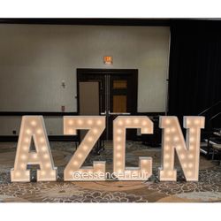 Marquee Letters And Numbers 