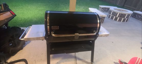 Weber pellet smoker