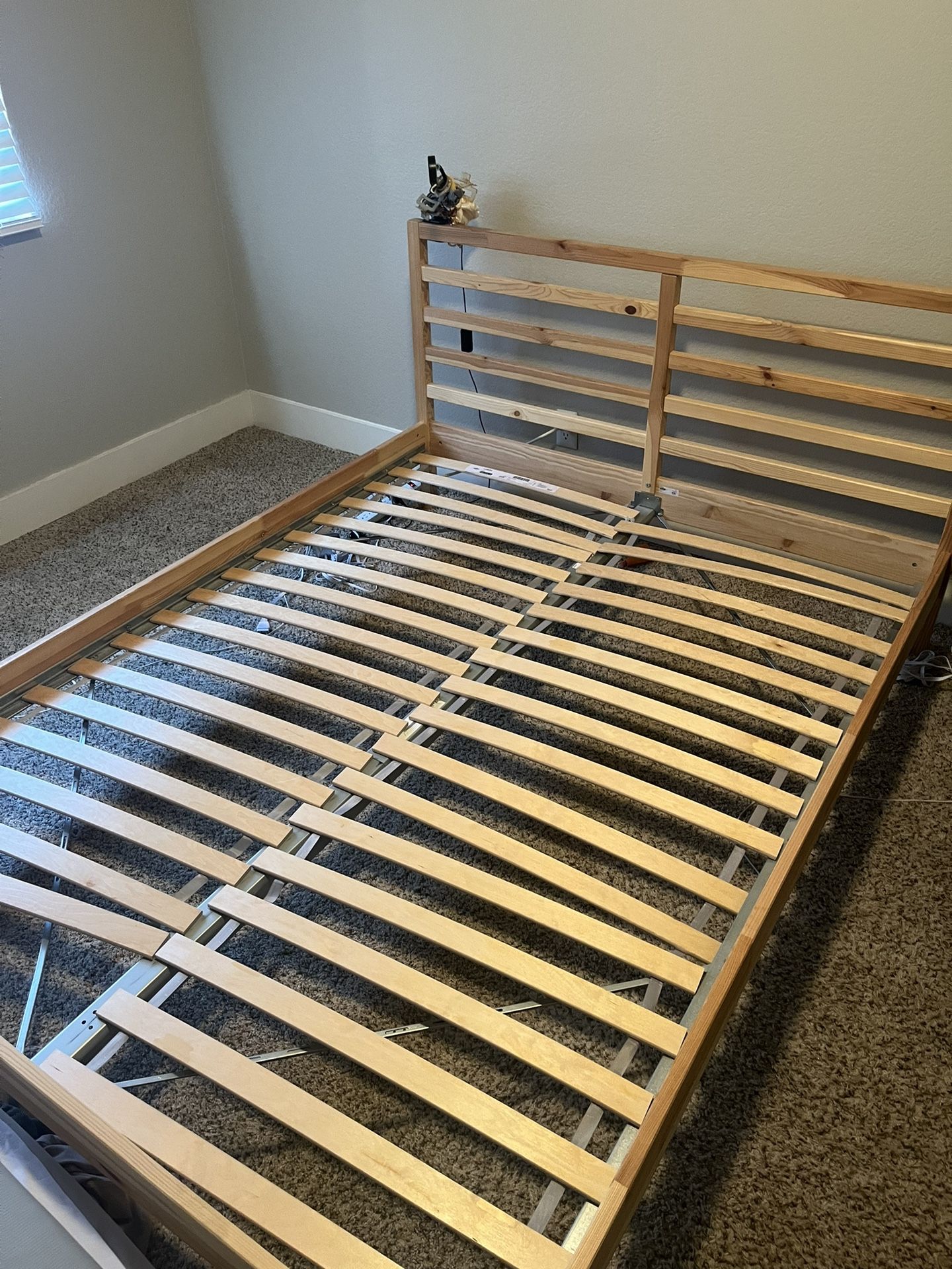 IKEA Queen Wooden bed-frame