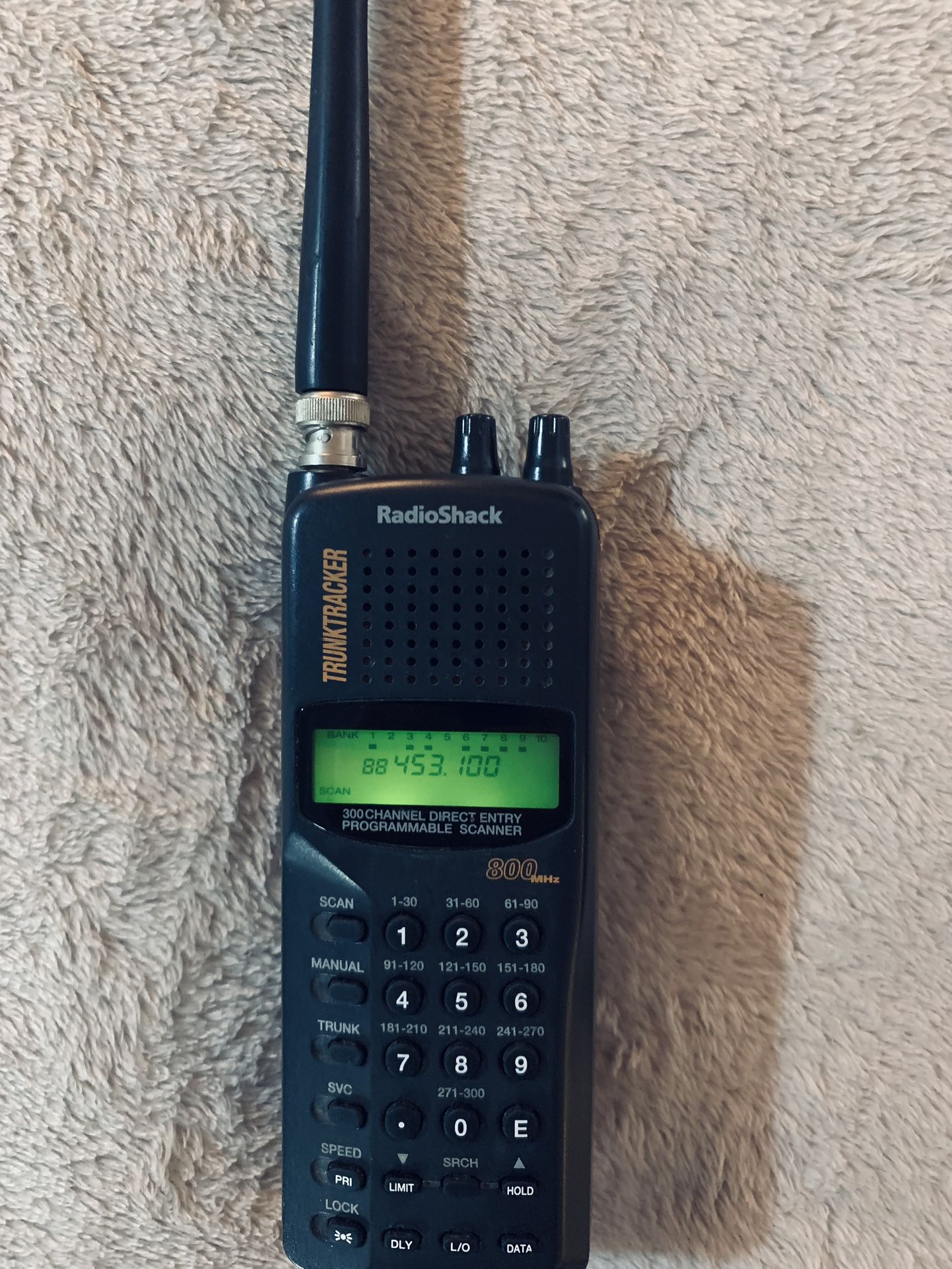 Scanner Police Radio Radio Shack Trunk Tracker