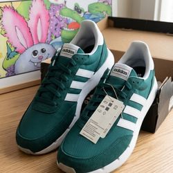 Adidas Run 60s 2.0 (Dark Green/White)