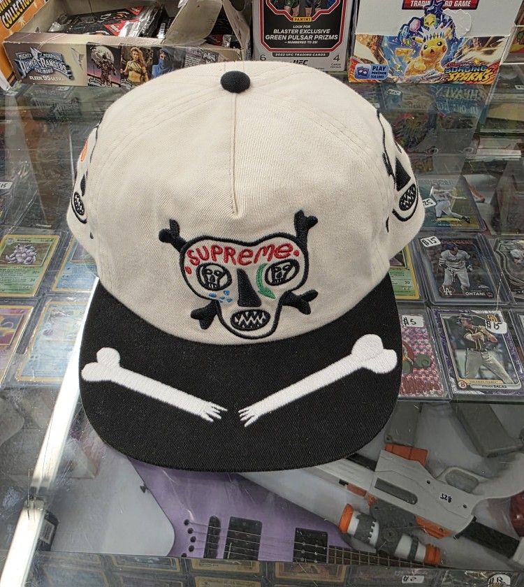 Supreme Stone Clayton Patterson Skulls 5-Panel Hat