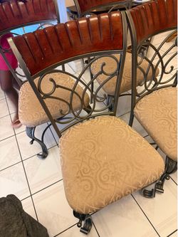 4 very solid chairs