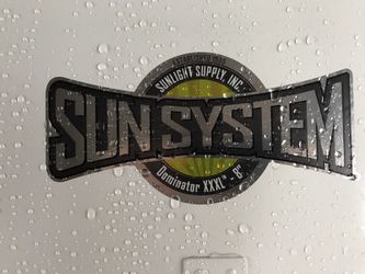 Sun system XXXL dominator grow reflector/hoods 8 inch air cooled two available