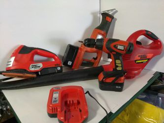 BLACK AND DECKER CORDLESS TOOLS. READ DETAILS