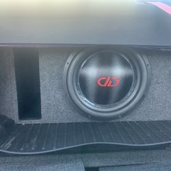 15” DD Audio 9515 SC and a custom Vented Box