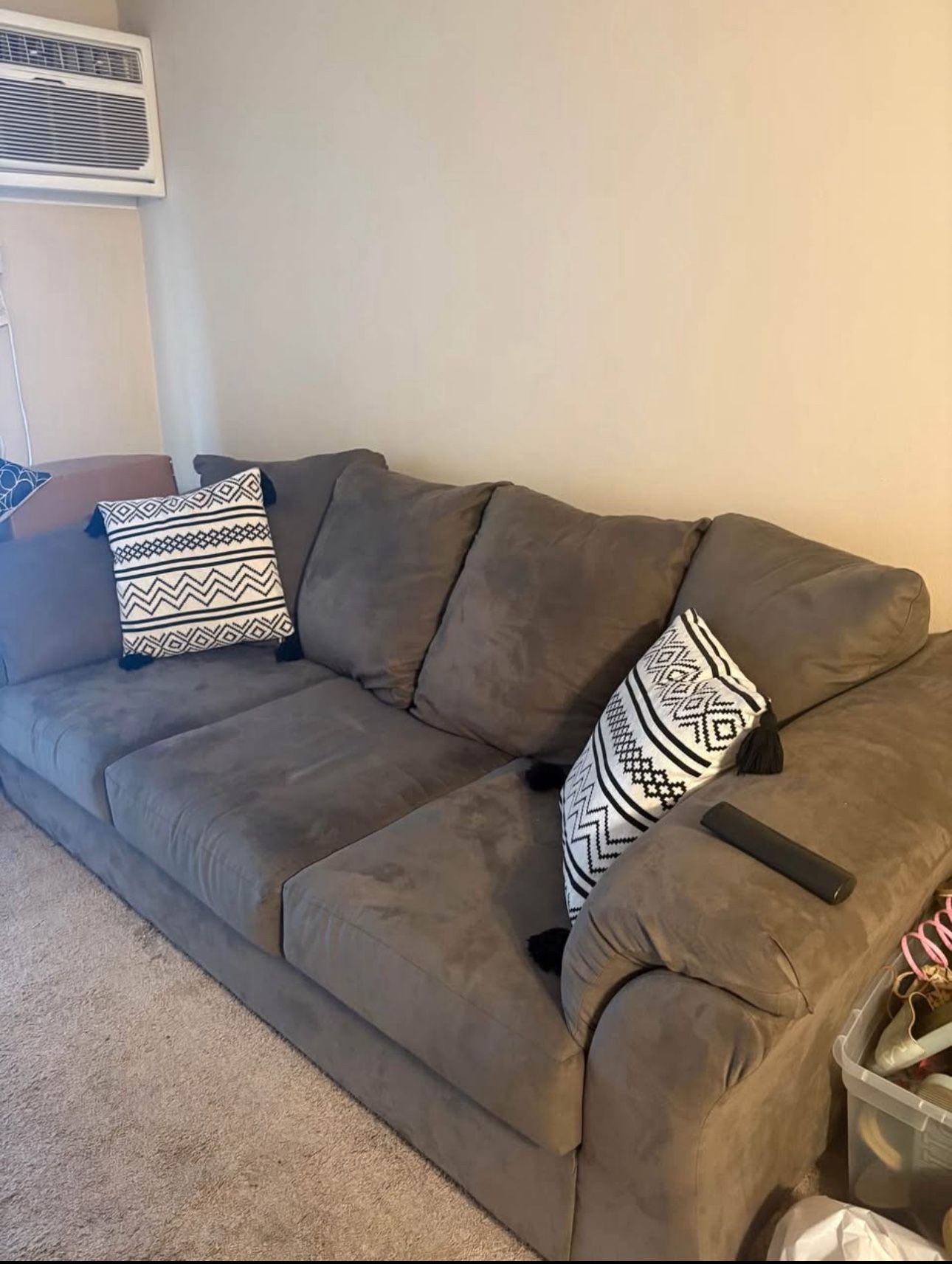 Grey couch