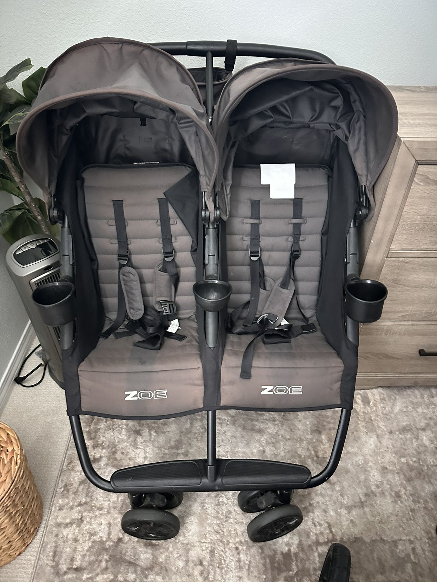 FREE – Zoe Double Stroller (Used)