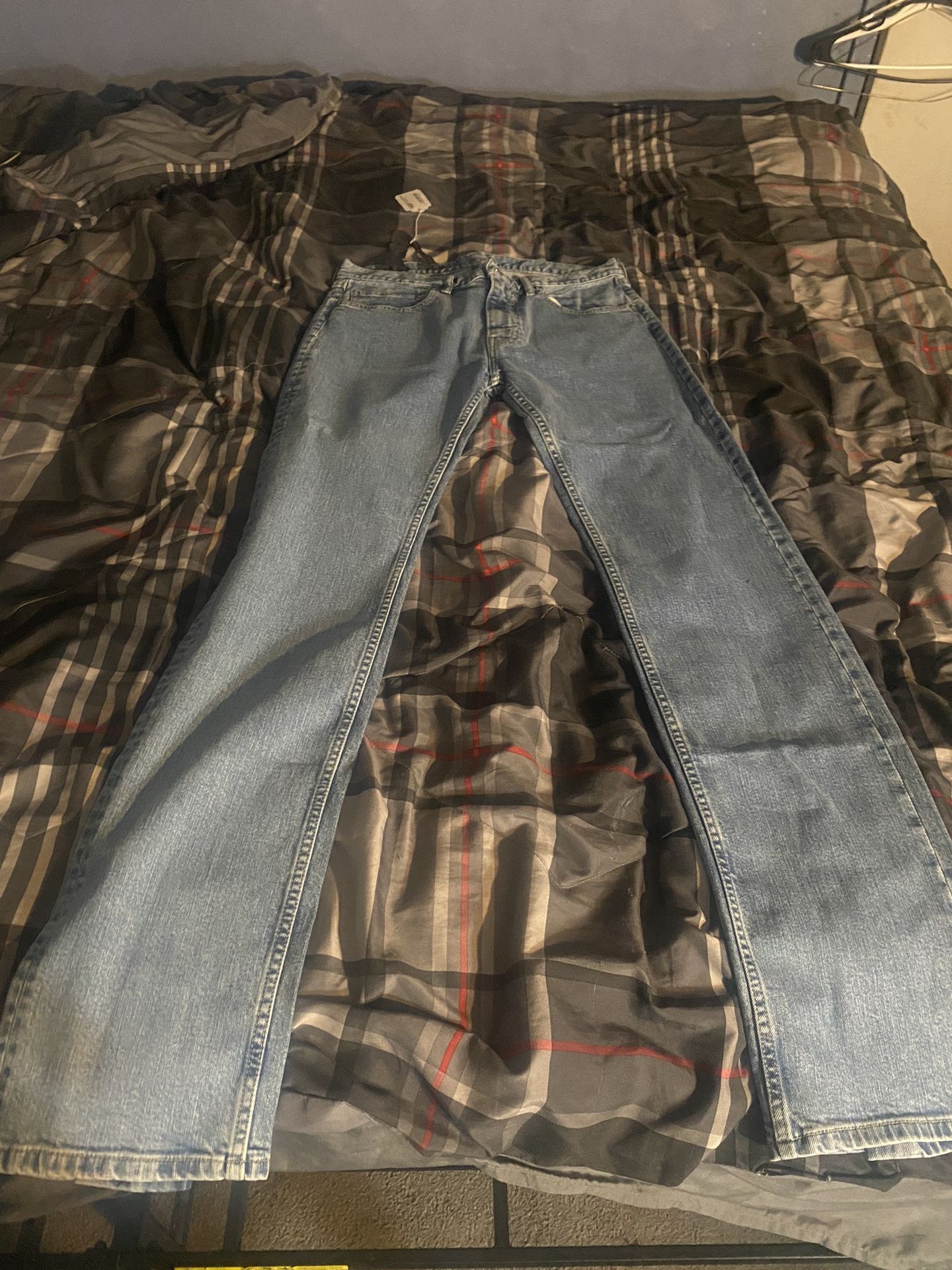 Vlone Denim Blue Jeans