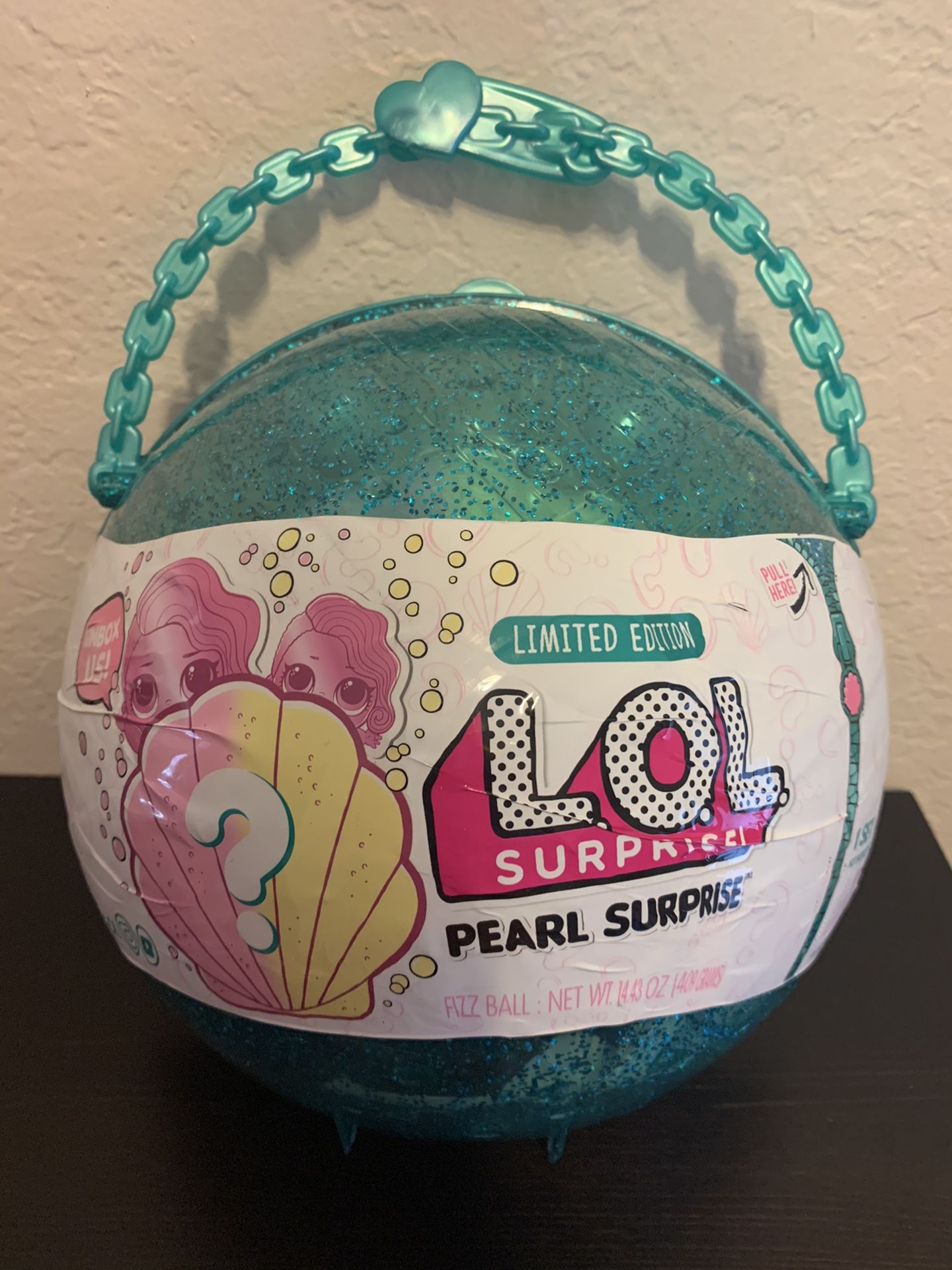 LOL Surprise Pearl Surprise limited edition teal big LOL DOLL with accessories NEW SEALED