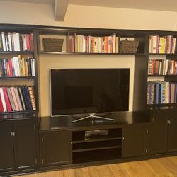 Pottery barn 2024 entertainment center used