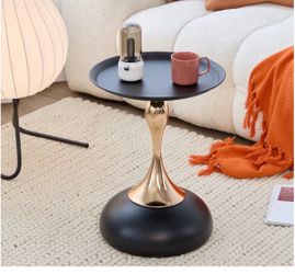 End table new black and gold
