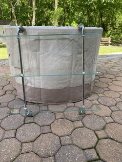 Art Deco Industrial Style 3 Level Wall Shelf