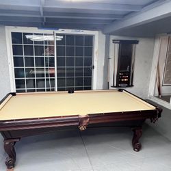 8-ft pool table