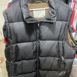 Men’s Black Timberland Puffer Vest Jacket 