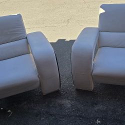 2 Oversized Comfy Couches