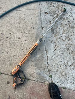 Rigid pressure washer gun