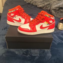 Air Jordan 1 Mid Chile Red
