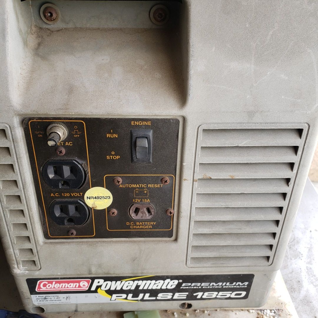 Generator. Used to run my pitching machine.