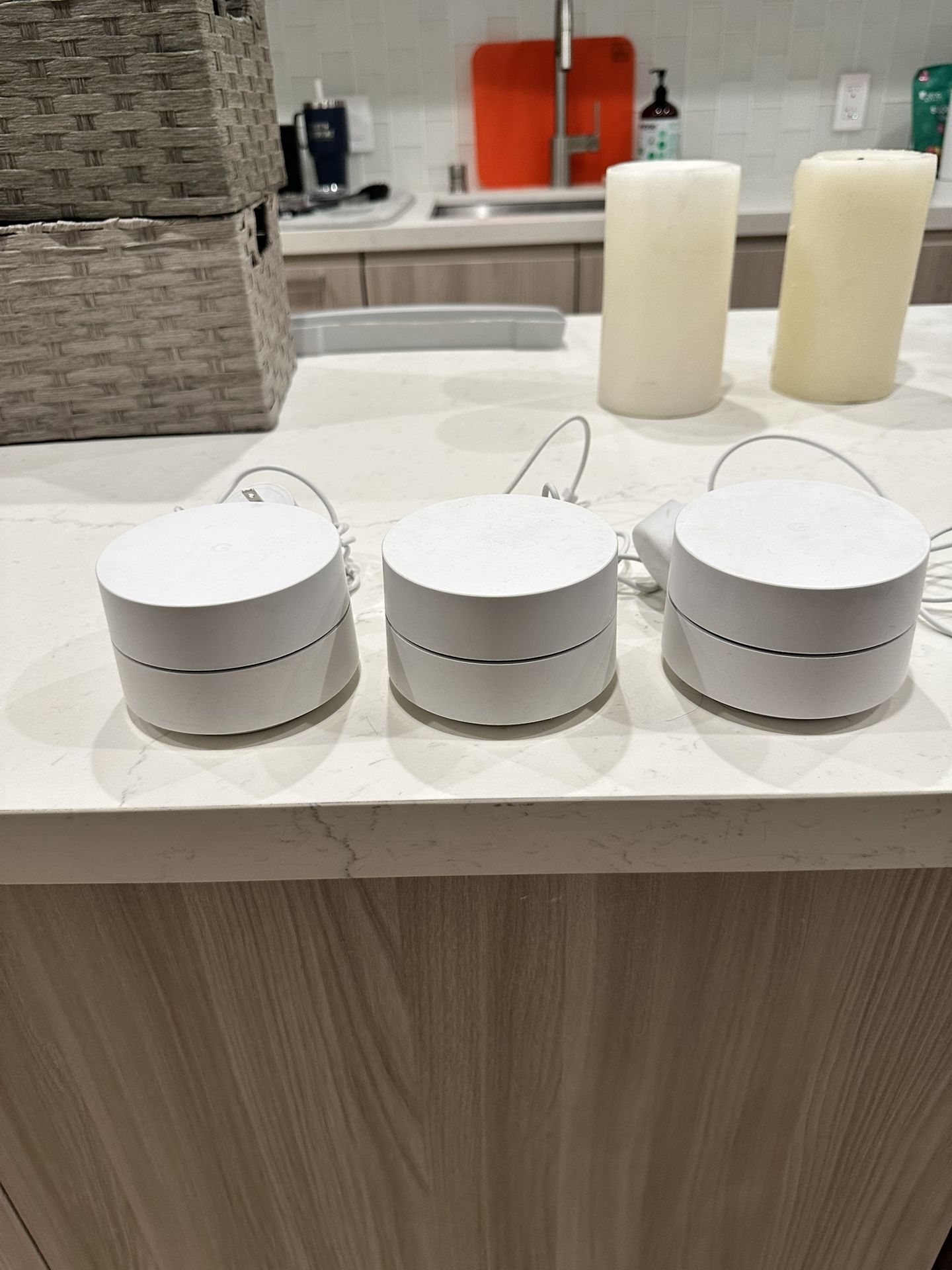 Google WiFi Mesh System (3-Pack) - Whole Home Coverage