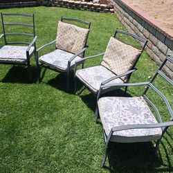 Metal Patio Chairs 