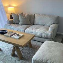 Couch and Ottoman