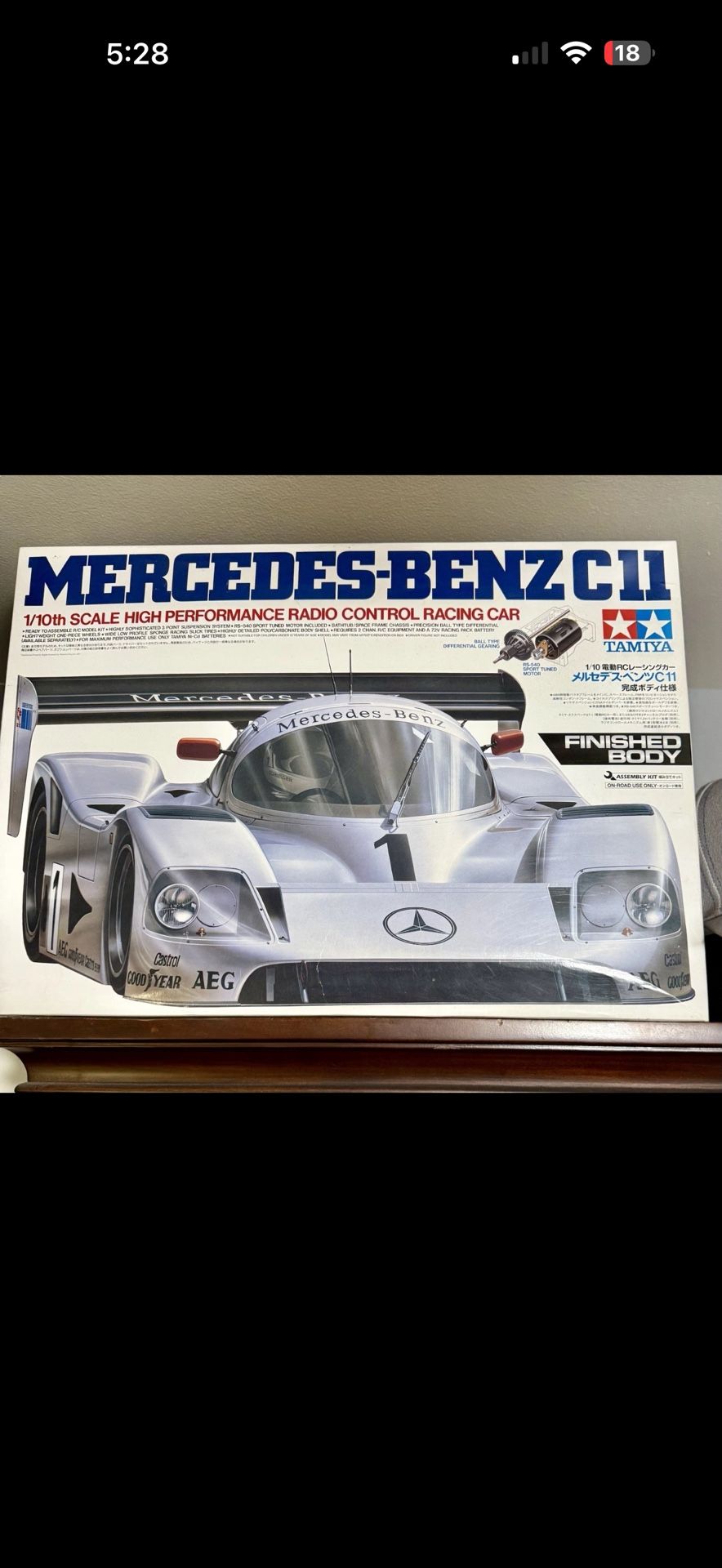 Tamiya C11 Mercedes 1/12