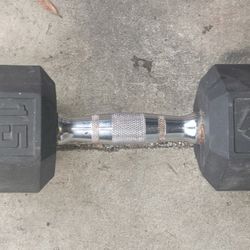 Single Urethane Hexagon Dumbbells-15lbs Cash Only 