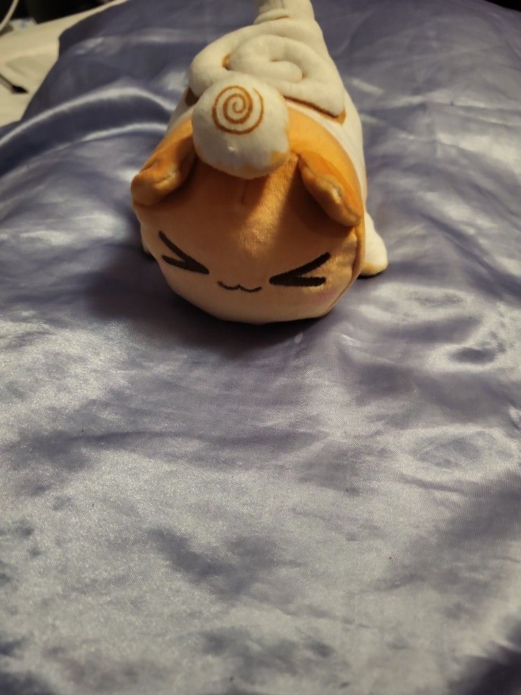 Cute Aphmau Cinnamon Roll Cat Plush