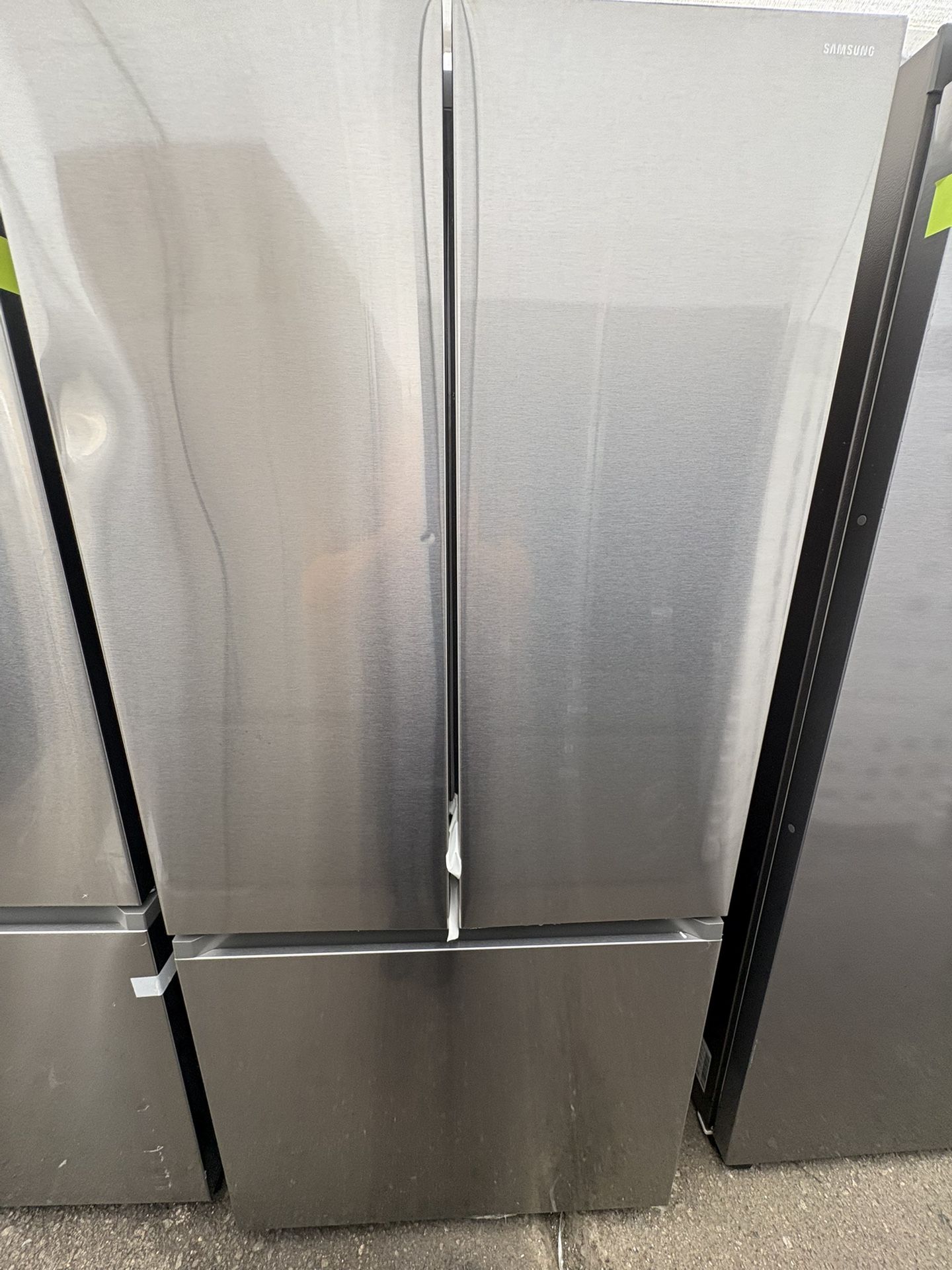 Samsung 25 Cu. Ft. 33” - 3-Door French Door in Stainless Steel 