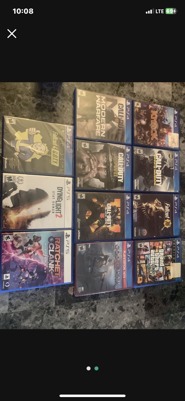 Ps4 and Ps5 Games Bundle