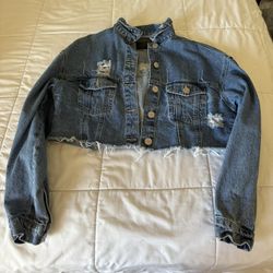 Cropped Jean Jacket
