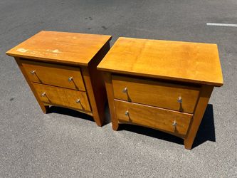 Broyhill Side Tables mid century modern