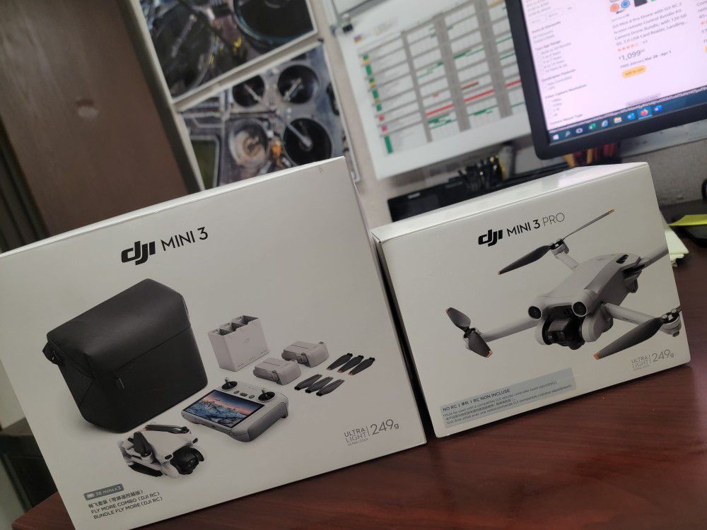 Dji Mini 3 Pro Combo Fly More Kit With Accessories