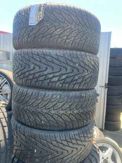 p265/35/22 used ones 70 dollars each installed