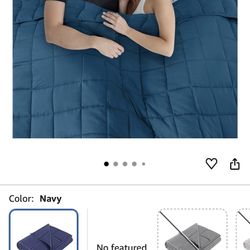 King Size 30lb Weighted Blanket- DARK GRAY