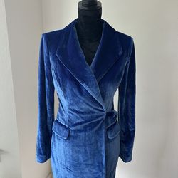Hutch by Anthropologie - Velvet Blazer Romper Jacket