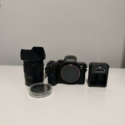 Sony A7iii With 35mm Lens