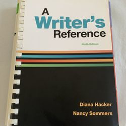 A Writer’s Reference