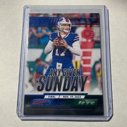 Josh Allen /249 Football Card