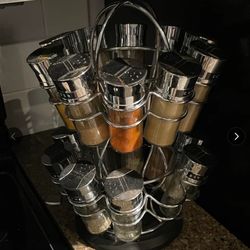 Spice Rack For Counter, Swivels