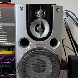 RCA Subwoofer And Surround Sound System With Two Sony Speakers