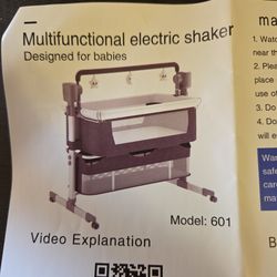 Multi functional electric shaker designed for babies model 601