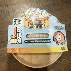 Crazy Fun Rainbow Mystery Squishy Bun Viral UV Dumpling  *TIK TOK