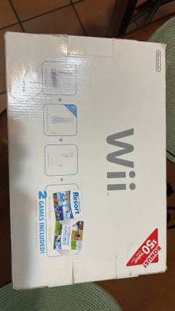 Nintendo Wii Sports / Wii Sports Resort White Console
